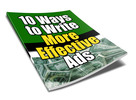 Thumbnail 10 Ways to Write More Effective Ads eBook Full PLR Thumbnail 10 Ways to Write More Effective Ads eBook Full PLR