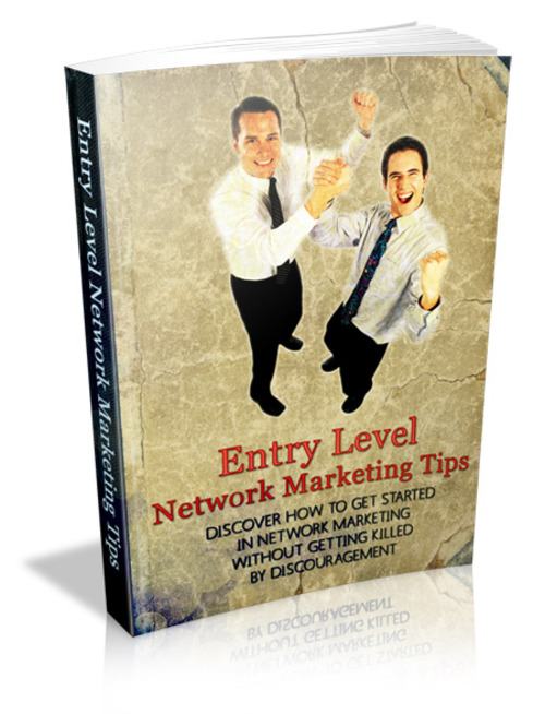Product picture Entry Level Network Marketing Tips eBook MRR Giveaway