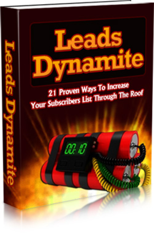 Product picture Leads Dynamite eBook Resell Rights MRR Giveaway