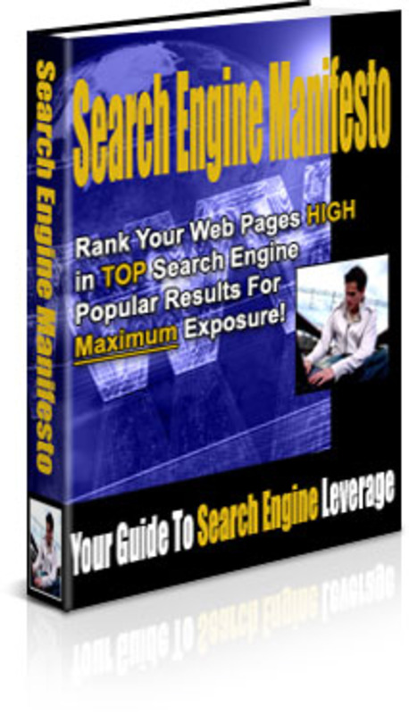 Product picture Search Engine Manifesto eBook Full PLR Rights