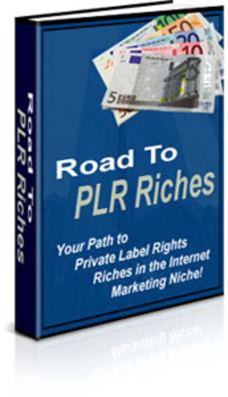 Product picture Road to PLR Riches eBook Full PLR Rights